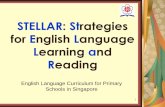 STELLAR: Strategies for English Language Learning and Reading EL-ST… · STELLAR: Strategies for English Language Learning and Reading English Language Curriculum for Primary Schools
