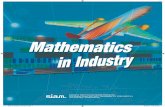 Society for Industrial and Applied Mathematics 3600 Market ... · Society for Industrial and Applied Mathematics Math in Industry In 1996, the Society for Industrial and Applied Mathematics