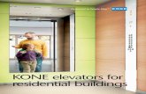 8069 KONE elevators for residential buildings LR · escalator business, KONE is your trusted partner dedicated to ensuring smooth People Flow® in your building. We revolutionized
