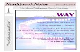 Northbrook Presbyterian Church Newsletter Northbrook Presbyterian Church Newsletter tâ€‌ advent: prepare
