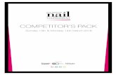 Sunday 13th & Monday 14th March - Irishbeauty.ie Competitors Pack 20161-2319.pdf · Freestyle Nail Art Challenge (1hr 30 mins) Student Tip & Overlay Challenge (1hr 15 mins) 12.45pm