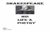 Shakespeare - North Thurston Public Schools · Sonnet Assessment Sonnet Assignment: Sonnets are one of the highest forms of poetry. Because sonnets are so technically difficult, they