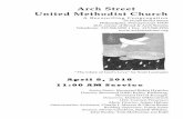 Arch Street United Methodist Churcharchstreetumc.org/.../Bulletin-April-8-2018_1100.pdf · Padre nuestro, que estás en el cielo. Santificado sea tu nombre. Venga tu reino. Hágase