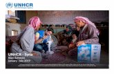 UNHCR - Syria · In Syria and during the summer, weather temperature reaches high and dangerous degrees of 40+ degrees Celsius which rises the risk of heat strokes especially among