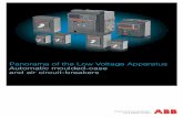 Panorama of the Low Voltage Apparatus Automatic moulded-case … · 2017-04-13 · Panorama of the Low Voltage Apparatus Automatic moulded-case and air circuit-breakers Pan_BT_ok.indd