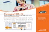 Samsung S3C2410 - PhoneDBphonedb.net/download/s3c2410.pdf · Samsung Semiconductor, Inc. 3655 North First Street, San Jose, CA 95134-1713 Tel: 408-544-4000 Fax: 408-544-4950 DS-S3C2410AP-01
