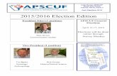 President Elect (1 position) APSCUF General Electionscommunity.lhup.edu/apscuf/Newsletters/newsletters_2016/apr_electi… · President Elect (1 position) APSCUF General Matt Girton