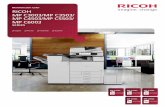 Multifunction Color RICOH MP C3003/MP C3503/ MP C4503/MP ...€¦ · The Ricoh MP C3003/MP C3503/MP C4503/MP C5503/MP C6003 can print from many mobile devices, including smartphones,