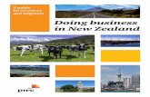 A guide for investors and migrants - PwC New Zealand€¦ · New Zealand’s major export partners include Australia, China, USA, the United Kingdom and Japan. New Zealand has many