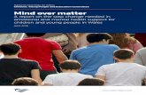 Mind over matter - National Assembly for Wales documents/cr-ld11522/cr-ld11522-e.pdf · The Emotional and Mental Health of Children and Young People in Wales 5 :hair’s foreword.