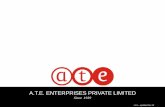 A.T.E. ENTERPRISES PRIVATE LIMITED · Industries, Hindustan Unilever, and Tata Consultancy Services. Shailesh Sheth Mr Shailesh Sheth is an alumnus of the Indian Institute of Management.