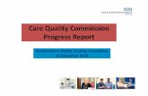 Care Quality Commission Progress Report - Hertfordshire CQC â€“the progress â€¢CQC working group with