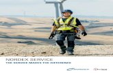 NORDEX SERVICE - Nordex France · The training concept developed by Nordex aims to convey all know-how directly to the regions and to train service technicians on-site. To achieve