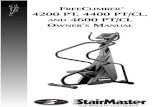 FREECLIMBER 4200 PT, 4400 PT/CL, AND 4600 PT/CL OWNER S …fitnesssuperstore.info/pdfs/StairMaster FreeClimber... · the end of the manual provides additional information for the