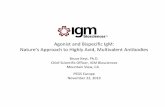 Agonist and Bispecific IgM: Nature’s Approach to Highly ... · Mountain View, CA7 PEGS Europe November 22, 2019. IgM: Natural multi‐valent, high avidity antibody ... Microsoft