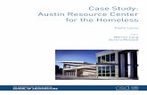 Case Study: Austin Resource Center for the Homeless · Case study: the Austin Resource Center for the Homeless An architectural case study that demonstrates innovative design within