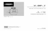 V-BP-7 AUS Manual 9013462 - Tennant Company · 2 Tennant V-BP-7 (12-2018) This manual is furnished with each new model. It provides necessary operation and maintenance instructions