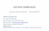 SISTEMI EMBEDDED - unipi.it...2017/03/01  · design and program an embedded system We’ll use as a reference a System on Programmable Chip (SoPC)platform based on an Intel (formerly