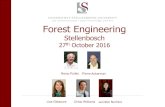 Name of Research Group - Stellenbosch University · – Statistical methods – Statistical analysis and inferences methodology • Documented work/time concepts - time ratios •