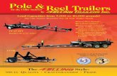 Pole & Reel Trailers - RVUSA.commedia.rvusa.com/library/Felling_pole_reel_trailers.pdf · PT-15 SPT Handles up to 65’ poles! PT-16C FT-8R Handles up to 65’ poles! ® & & Reel