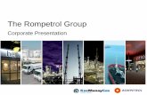 The Rompetrol Groupnewweb.rompetrol.com/cms/rompetrol_companie/ir/... · Rompetrol acquisition is the first step of the expansion strategy into the European refining and distribution