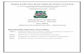 HAJEE KARUTHA ROWTHER HOWDIA COLLEGE - hkrhc.ac.in · HAJEE KARUTHA ROWTHER HOWDIA COLLEGE (AUTONOMOUS) M.A-HISTORY - COURSE CONTENT & SYLLABUS FOR 2017-2018 I SEMESTER ... 17PHIE22