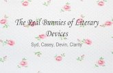 The Real Bunnies of Literary Devices · Mood is a literary element that evokes certain feelings or vibes in readers through words and descriptions. Ribbons walked through the deep,