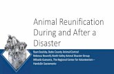 Animal Reunification During and After a Disaster Reunification...آ  Animal Reunification During and