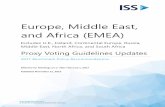 Europe, Middle East, and Africa (EMEA) · Europe, Middle East, and Africa (EMEA) Includes U.K., Ireland, Continental Europe, Russia, Middle East, North Africa, and South Africa Proxy