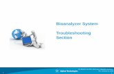 Bioanalyzer System Troubleshooting Section · • Manually set Marker(s) • Get peak recognized as a peak, use Manual Integration • If one sample is missing its Upper Marker, go