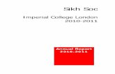 Imperial SikhSoc Annual Report 20102011 · Imperial College London 2010-2011 Annual Report 2010-2011 . The Imperial College London Sikh ... Figure 1 illustrates the events that were
