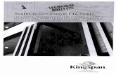 lnsulation€¦ · Fire Safety Engineering Route Kingspan lnsulation's Commitment Other Design Considerations Factors to Consider Kingspan Koolthermo Kl5 Roinscreen Boord Benefits