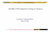 EE4800 CMOS Digital IC Design & Analysiszhuofeng/EE4800Slides2010... · NMOS Transistor Four terminals: gate, source, drain, body Gate – oxide – body stack looks like a capacitor