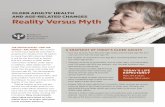 OLDER ADULTS’ HEALTH AND AGE-RELATED CHANGES Reality ... · reading speed and diffi culty reading small print and in dim light, as well as diffi culty driving at night. • The