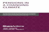 PENSIONS IN A CHANGING CLIMATE - ShareAction€¦ · Foundation, Finance Dialogue, Hewlett Foundation, and the KR Foundation for this project. These foundations kindly supported this