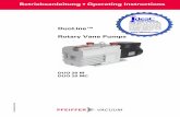 DuoLine™ Rotary Vane Pumps - Ideal Vacuum | Vacuum Pumps ... · This operating manual is for customers of Pfeiffer Vacuum. It describes the func-tioning of the designated product