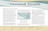 Issue 5 Gospel Truth - Church of God Evening Light · The Gospel Truth, 605 Bishops Ct., Nixa, MO 65714 USA editor@thegospeltruth.org. Page 2. The Gospel Truth periodical is published