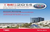 Annual Meeting - download.e-bookshelf.de€¦ · About this volume The TMS 2014 Annual Meeting Supplemental Proceedings is a collection of papers from the TMS 2014 Annual Meeting