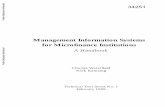 Management Information Systems for Microﬁnance Institutionsdocuments.worldbank.org/curated/en/656741468139794425/... · 2016-07-10 · Chapter 2 The Accounting System 13 2.1 Accounting