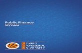 Public Finance - ebooks.lpude.inebooks.lpude.in/.../DECO404_PUBLIC_FINANCE_HINDI.pdf · • The aims of this course are to introduce basic concepts of public finance, particularly