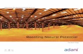 Boosting Natural Potential - Adani Ports and SEZ Ltd€¦ · Best-in-class infrastructure for coastal movement of fertilizers. Only port on the west coast of India capable of handling