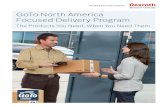 GoTo North America Focused Delivery Program · 2 In today’s ultra-competitive manufacturing marketplace, every second is vitally important. Bosch Rexroth is ready to help: Our GoTo