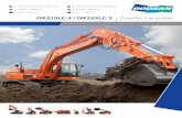 DX225LC-3 / DX255LC-3 Crawler Excavator - NAL · Doosan Mecatec • World N° 1 chemical process equipment company • 60000 tonnes annual production capacity Doosan Construction