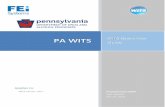 PA WITS System/PA... · The PA WITS system will be used by treatment providers to collect Substance Use Disorder data across the state of Pennsylvania to ensure DDAP can meet their