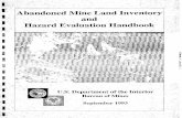 and: I '-;,.! ;..+; Hazard; ' Evaluation- Hand book ' +:I ,.+'repository.azgs.az.gov/.../nid1866/...mla_093-x_01.pdf · ammonium nitrate and fuel oil CO.S.) Bureau of Land Management