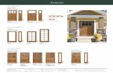 Builders Choice - Stile & Rail Exterior Doors - Sacramento · Doors are shown with clear coat finish. Title: Builders Choice - Stile & Rail Exterior Doors - Sacramento Created Date: