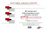 Matrix Human Services Head Start Parent Handbook 2018 …...MATRIX HEAD START/GSRP PROGRAM PHILOSOPHY Matrix Head Start/GSRP assists parents and children in fostering a vision for