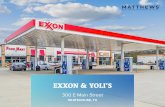 EXXON & YOLI'S - LoopNet€¦ · 4 exxon & yoli's whitehouse, tx financial analysis exxon & yoli's 300 e main street whitehouse, tx 75791 2014 year built ±1.43 ac lot size ±5,440