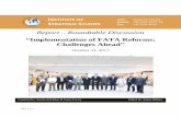 Implementation of FATA Reforms: Challenges Aheadissi.org.pk/wp-content/uploads/2017/11/Report-FATA_October_31_20… · “Implementation of FATA Reforms: ... (FCR) too was proposed
