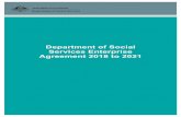 Department of Social Services Enterprise …...The Department of Social Services Enterprise Agreement 2018 to 2021 commenced operation on 21 January 2019. The Agreement is to be read